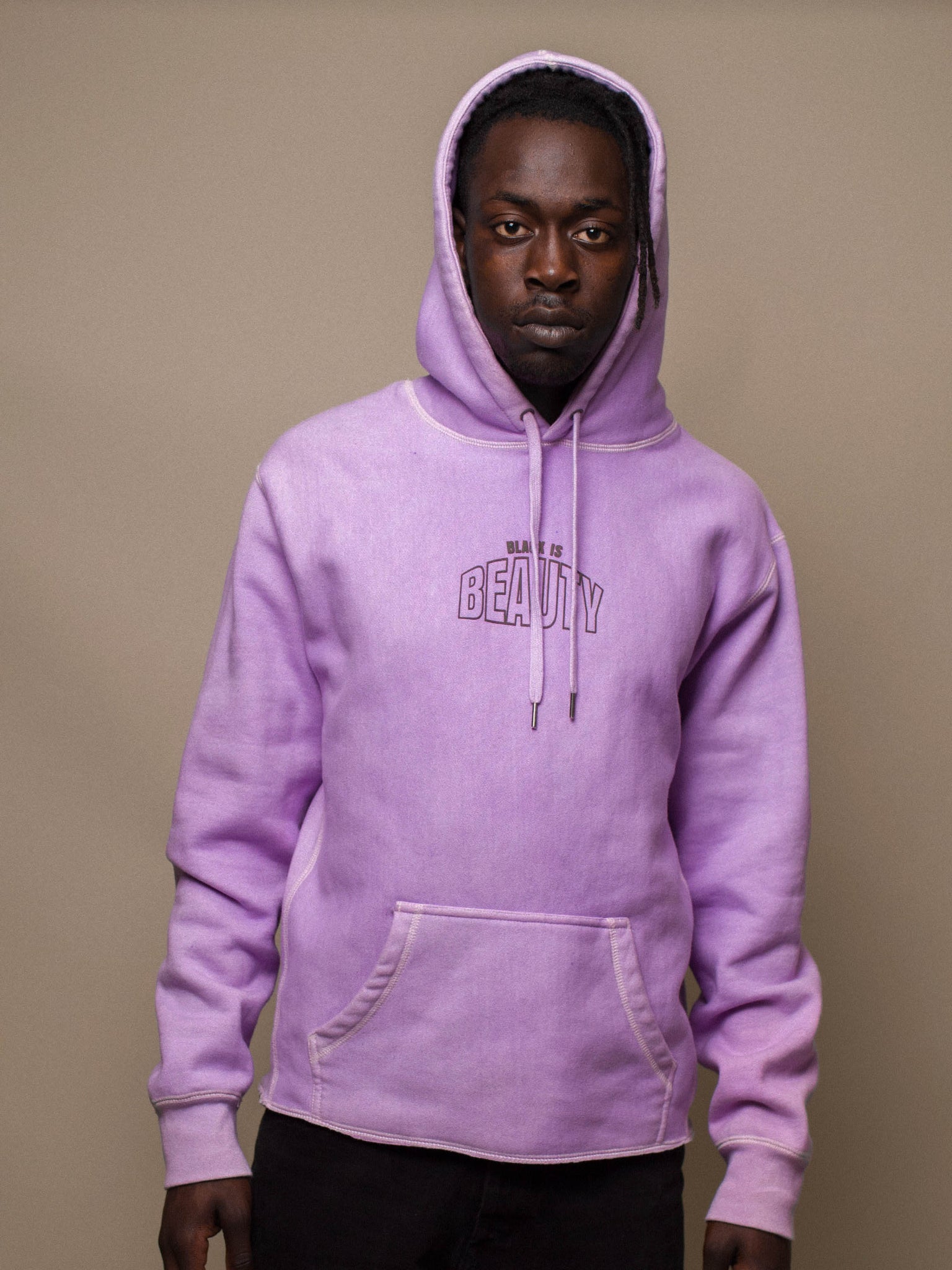 BIB Hoodie Washed Lavender